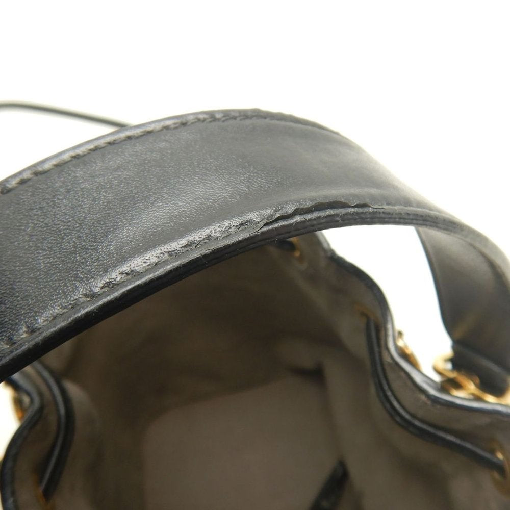FENDI フェンディ モントレゾールミニ ズッカ 8BS010A659F13VK ショルダーバッグ カーフ ブラウン レディース /253846【中古】