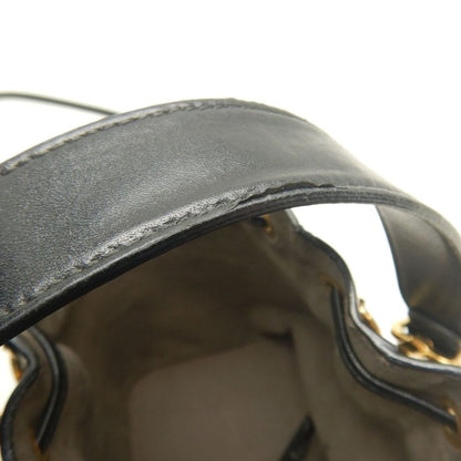 FENDI フェンディ モントレゾールミニ ズッカ 8BS010A659F13VK ショルダーバッグ カーフ ブラウン レディース /253846【中古】