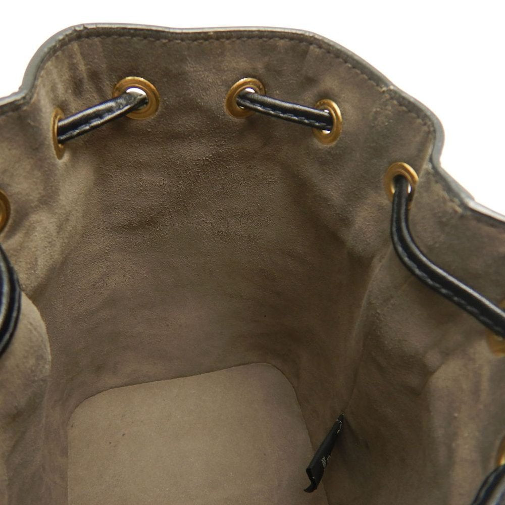 FENDI フェンディ モントレゾールミニ ズッカ 8BS010A659F13VK ショルダーバッグ カーフ ブラウン レディース /253846【中古】