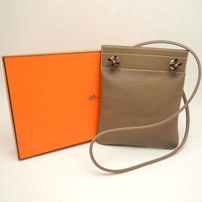 HERMES エルメス アリーヌ･ミニ ショルダーバッグ ヴォースイフト エトゥープ レディース /253847【中古】