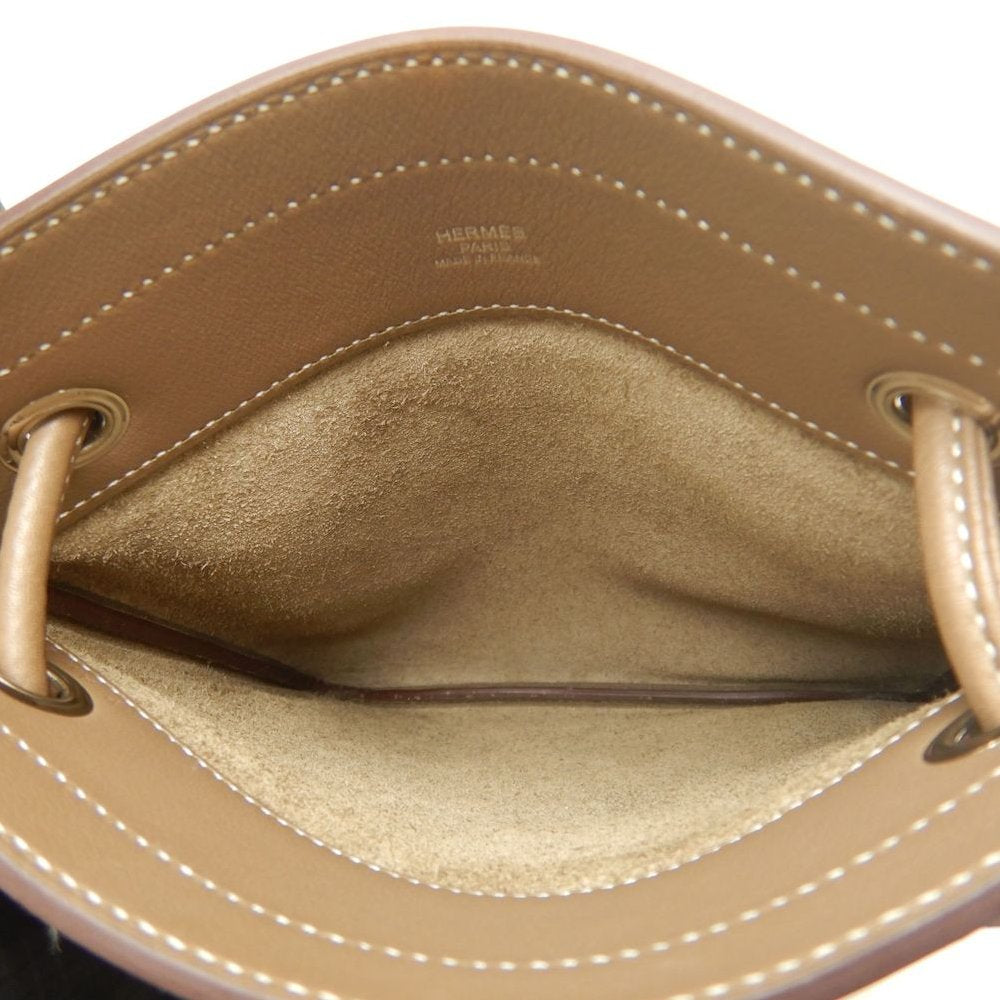 HERMES エルメス アリーヌ･ミニ ショルダーバッグ ヴォースイフト エトゥープ レディース /253847【中古】