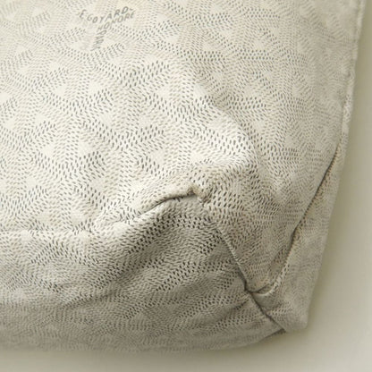 GOYARD ゴヤール サンルイPM ヘリンボーン柄 S1140501345-23 トートバッグ ゴヤールディンキャンバス ホワイト レディース /253848【中古】
