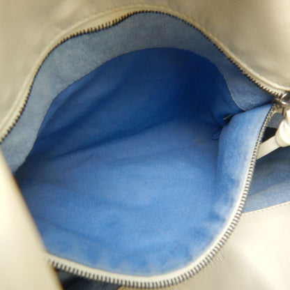 BOTTEGAVENETA ボッテガヴェネタ イントレチャート 125787 ショルダーバッグ レザー アイボリー レディース /253849【中古】