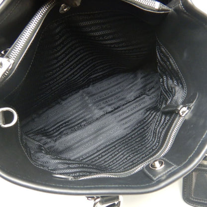 PRADA プラダ テスート 1BA832 トートバッグ ナイロン NERO レディース /253850【中古】