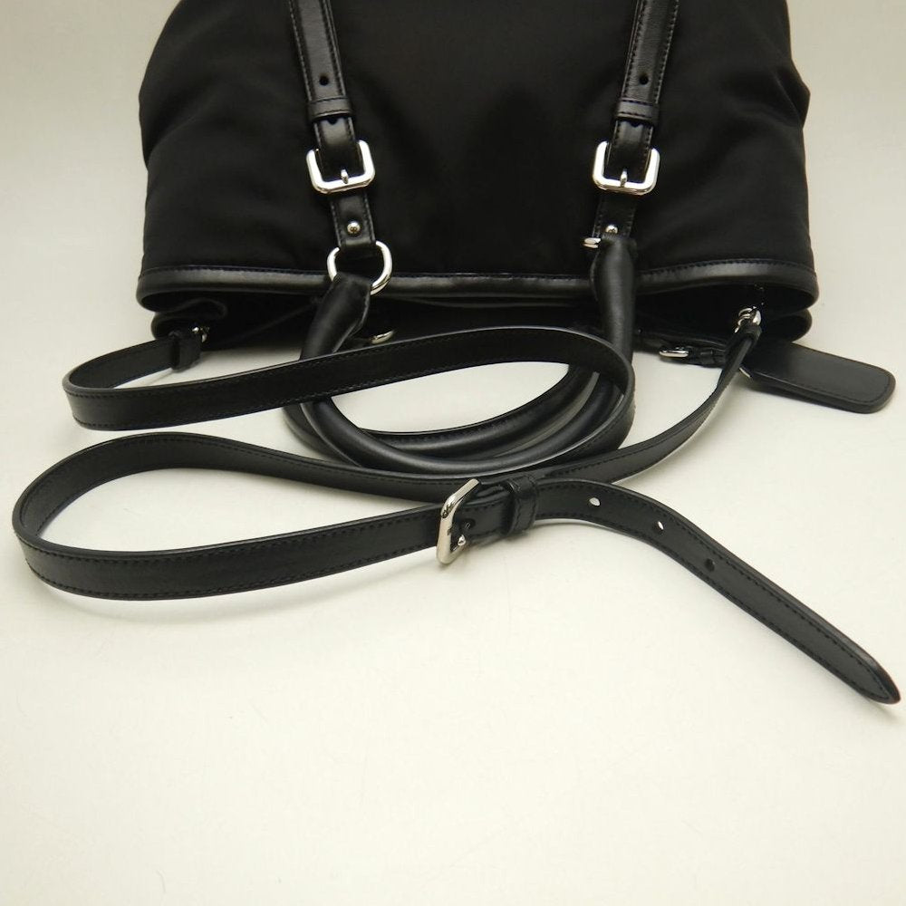 PRADA プラダ テスート 1BA832 トートバッグ ナイロン NERO レディース /253850【中古】