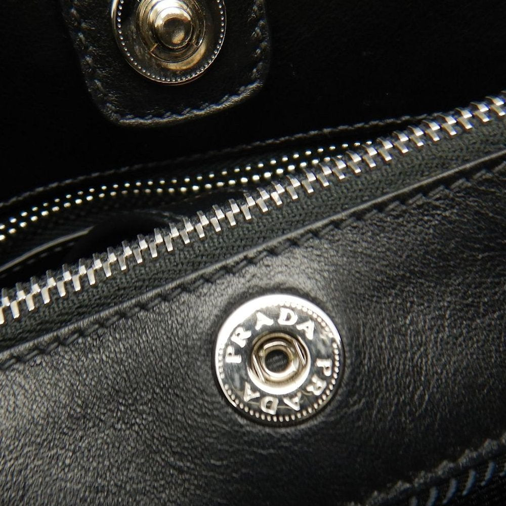 PRADA プラダ テスート 1BA832 トートバッグ ナイロン NERO レディース /253850【中古】