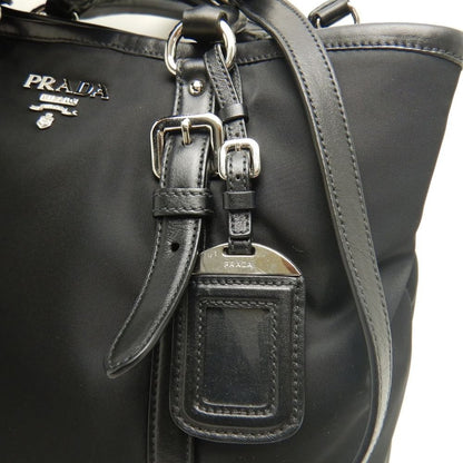 PRADA プラダ テスート 1BA832 トートバッグ ナイロン NERO レディース /253850【中古】