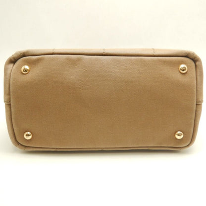 PRADA プラダ カナパPM 1BG439 トートバッグ キャンバス TABACCO レディース /253851【中古】