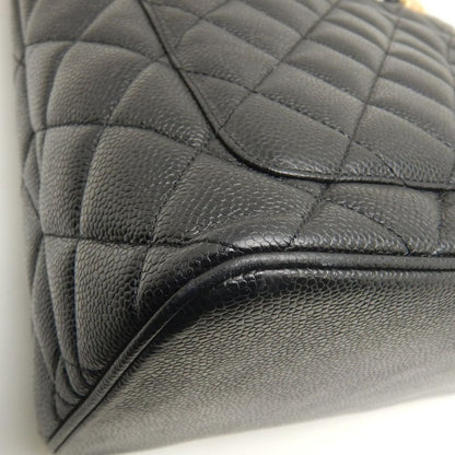 CHANEL シャネル 復刻トート A01804 トートバッグ キャビアスキン ブラック レディース /253852【中古】