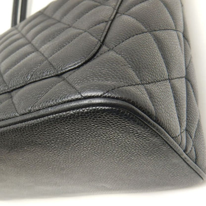 CHANEL シャネル 復刻トート A01804 トートバッグ キャビアスキン ブラック レディース /253852【中古】
