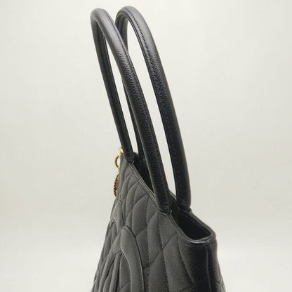 CHANEL シャネル 復刻トート A01804 トートバッグ キャビアスキン ブラック レディース /253852【中古】
