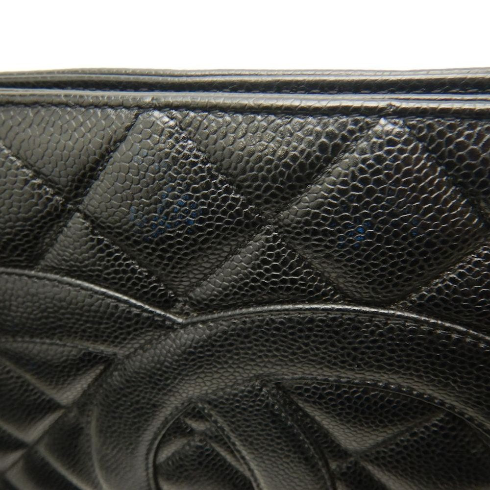 CHANEL シャネル 復刻トート A01804 トートバッグ キャビアスキン ブラック レディース /253853【中古】