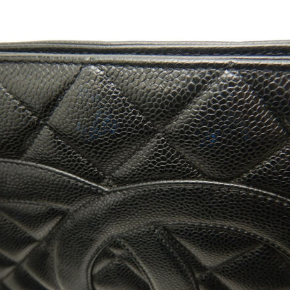 CHANEL シャネル 復刻トート A01804 トートバッグ キャビアスキン ブラック レディース /253853【中古】