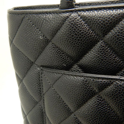 CHANEL シャネル 復刻トート A01804 トートバッグ キャビアスキン ブラック レディース /253853【中古】