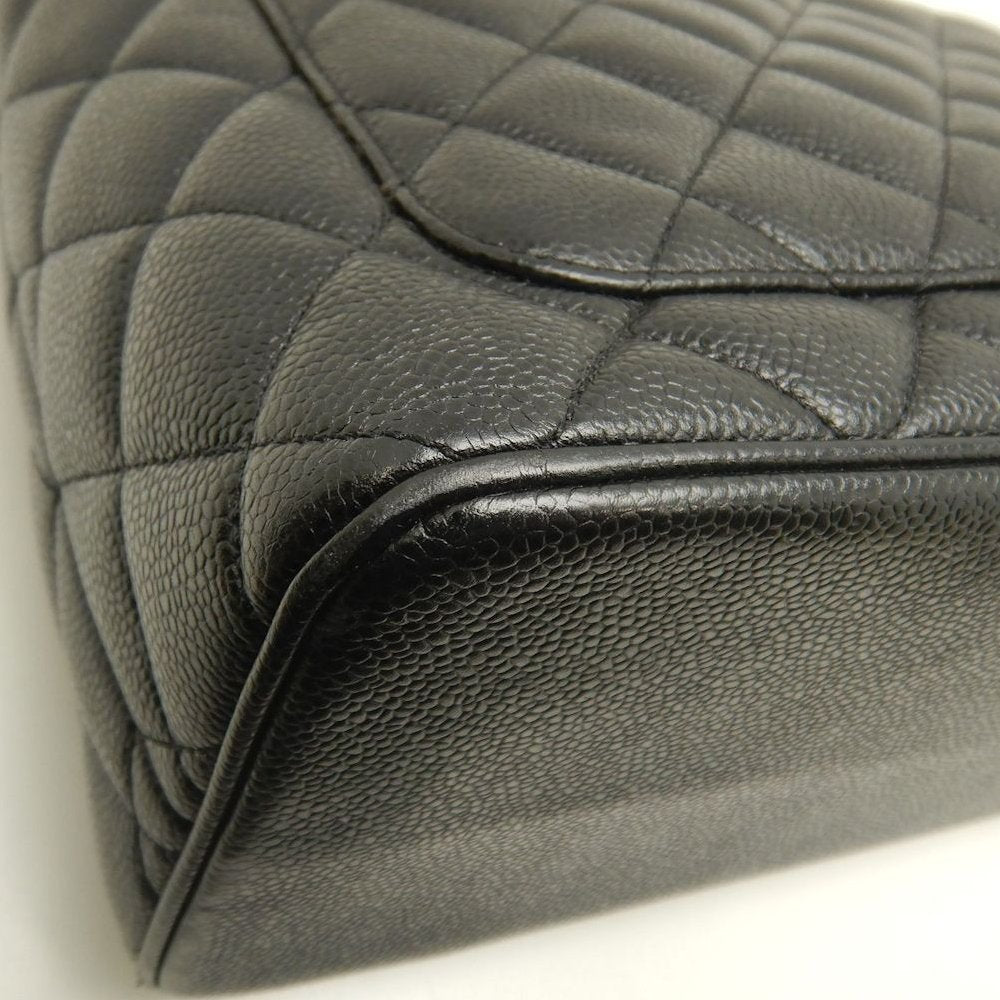 CHANEL シャネル 復刻トート A01804 トートバッグ キャビアスキン ブラック レディース /253853【中古】