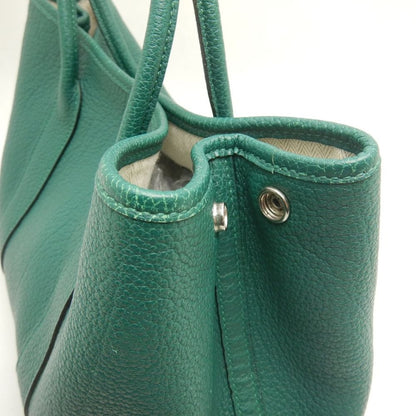 HERMES エルメス ガーデンパーティ ハンドバッグ ネゴンダ グリーン レディース /253854【中古】