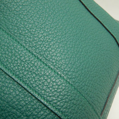 HERMES エルメス ガーデンパーティ ハンドバッグ ネゴンダ グリーン レディース /253854【中古】