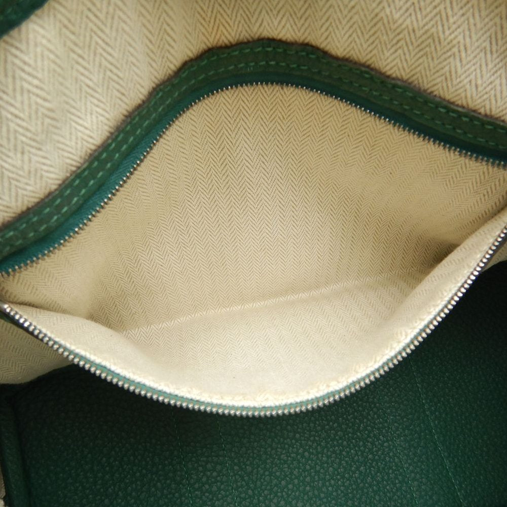 HERMES エルメス ガーデンパーティ ハンドバッグ ネゴンダ グリーン レディース /253854【中古】