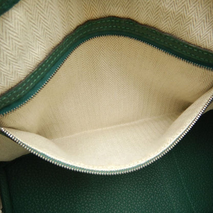 HERMES エルメス ガーデンパーティ ハンドバッグ ネゴンダ グリーン レディース /253854【中古】