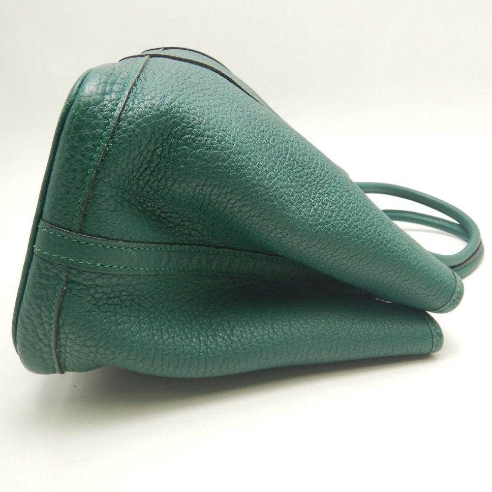 HERMES エルメス ガーデンパーティ ハンドバッグ ネゴンダ グリーン レディース /253854【中古】