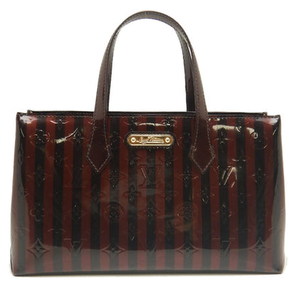 LOUIS VUITTON ルイヴィトン ヴェルニ ウィルシャーPM M91701 ハンドバッグ アマラント レディース /253855【中古】