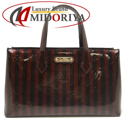 LOUIS VUITTON ルイヴィトン ヴェルニ ウィルシャーPM M91701 ハンドバッグ アマラント レディース /253855【中古】