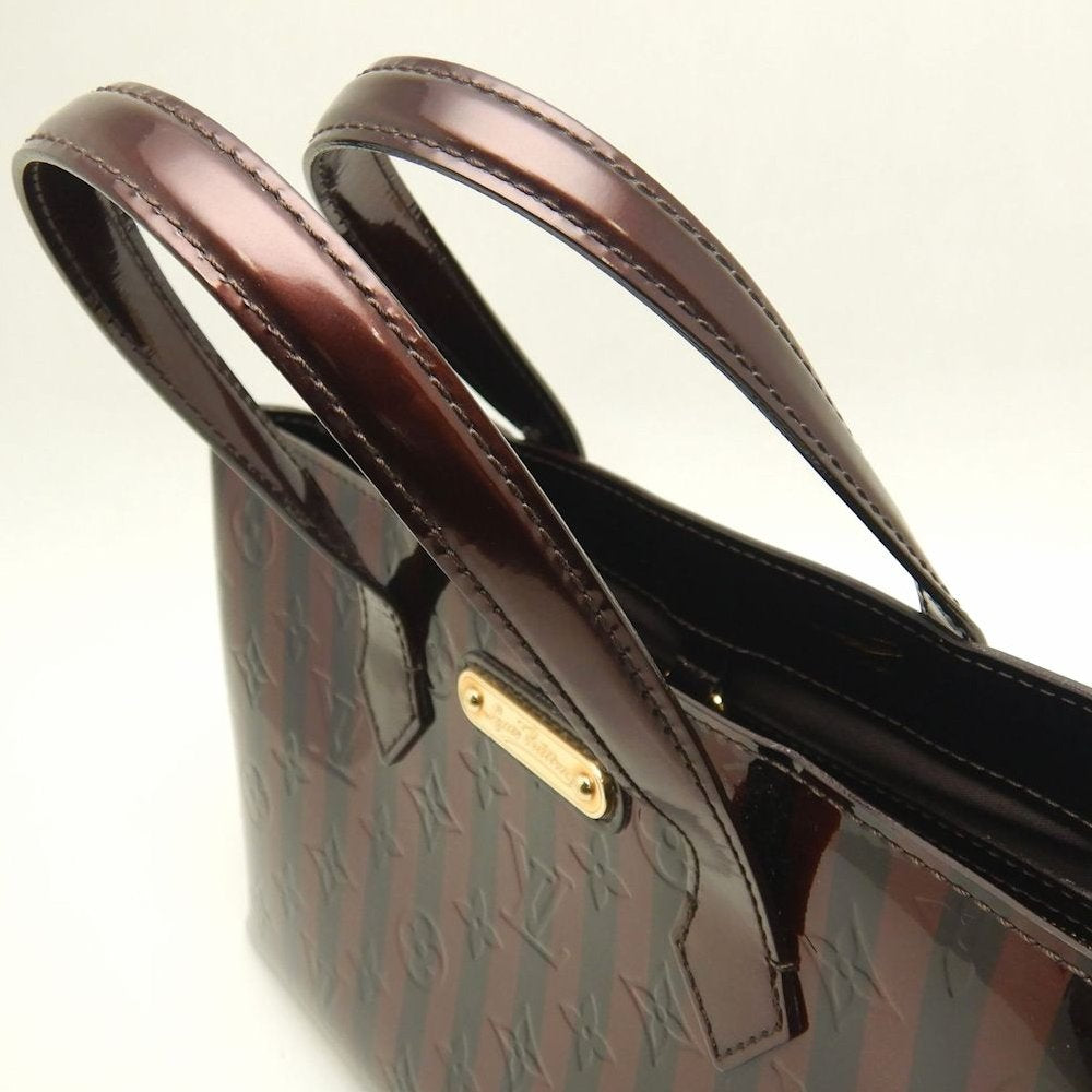 LOUIS VUITTON ルイヴィトン ヴェルニ ウィルシャーPM M91701 ハンドバッグ アマラント レディース /253855【中古】