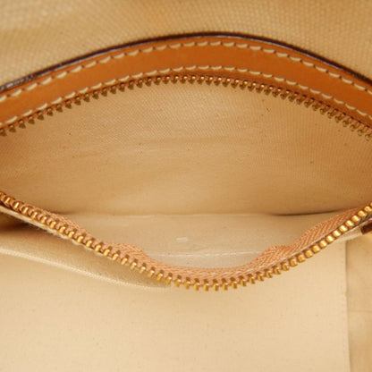 RALPH LAUREN ラルフローレン トートバッグＳ キャンバス ナチュラル オレンジ レディース /253857【中古】