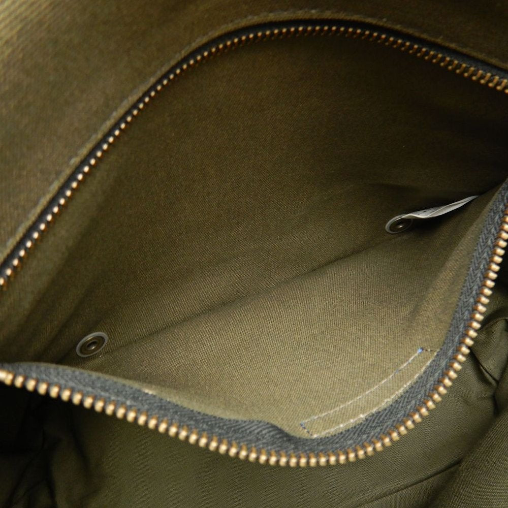 BURBERRY BLUE LABEL バーバリー ブルーレーベル 01110-14 トートバッグ キャンバス カーキ レディース /253860【中古】