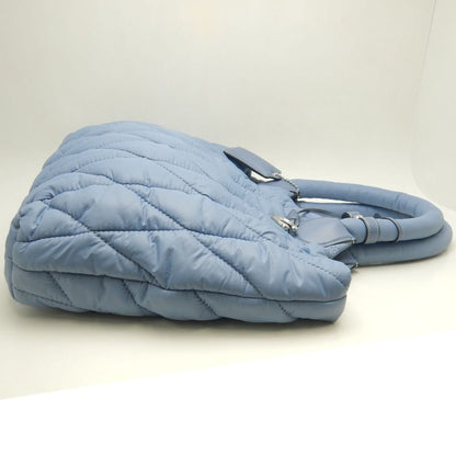 COACH コーチ アイリストート CP152 トートバッグ リサイクルナイロン ブルー レディース /253862【中古】