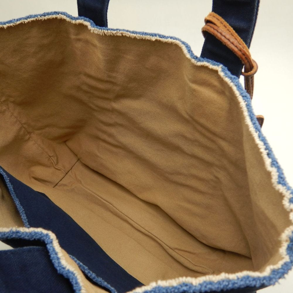 RALPH LAUREN ラルフローレン トートバッグ キャンバス インディゴ レディース /253863【中古】