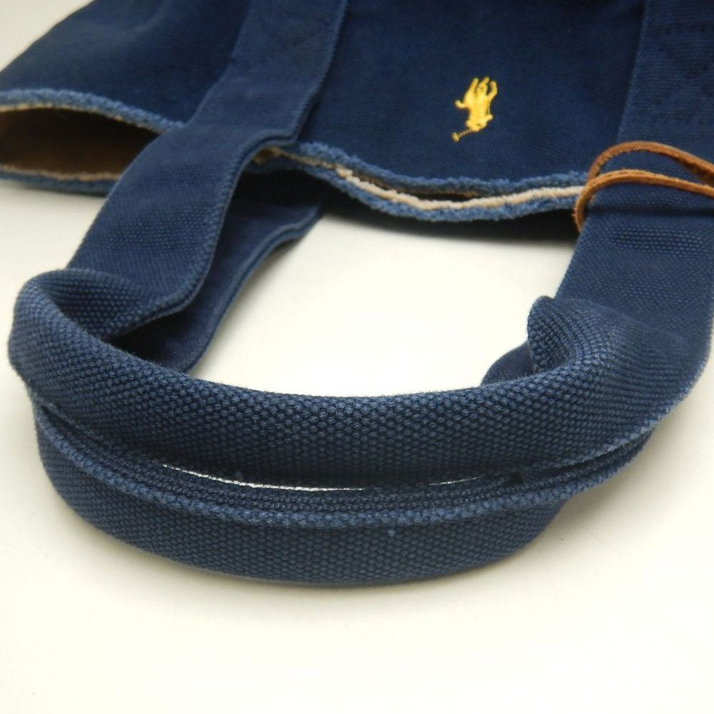 RALPH LAUREN ラルフローレン トートバッグ キャンバス インディゴ レディース /253863【中古】
