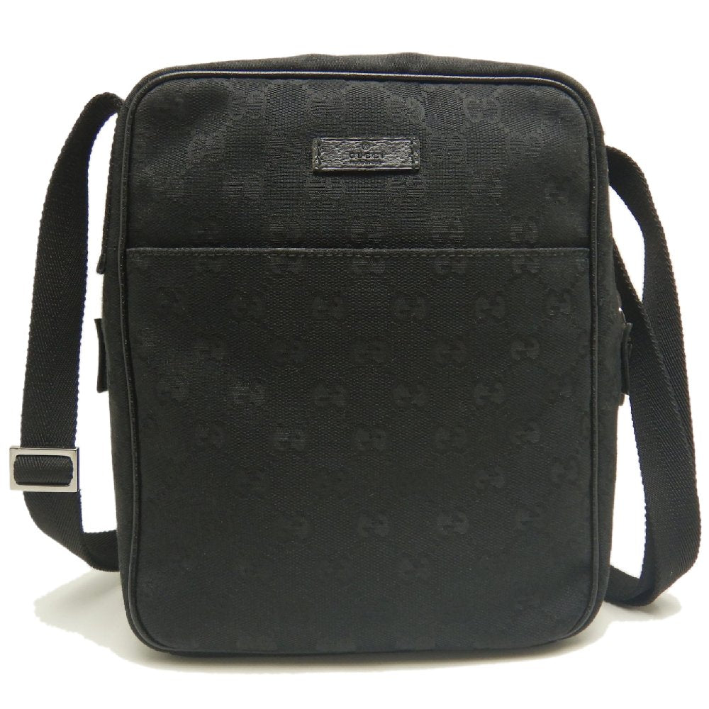 GUCCI グッチ 122759 ショルダーバッグ GGキャンバス ブラック レディース /253869【中古】