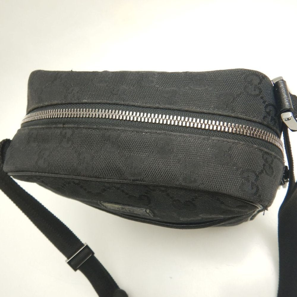 GUCCI グッチ 122759 ショルダーバッグ GGキャンバス ブラック レディース /253869【中古】