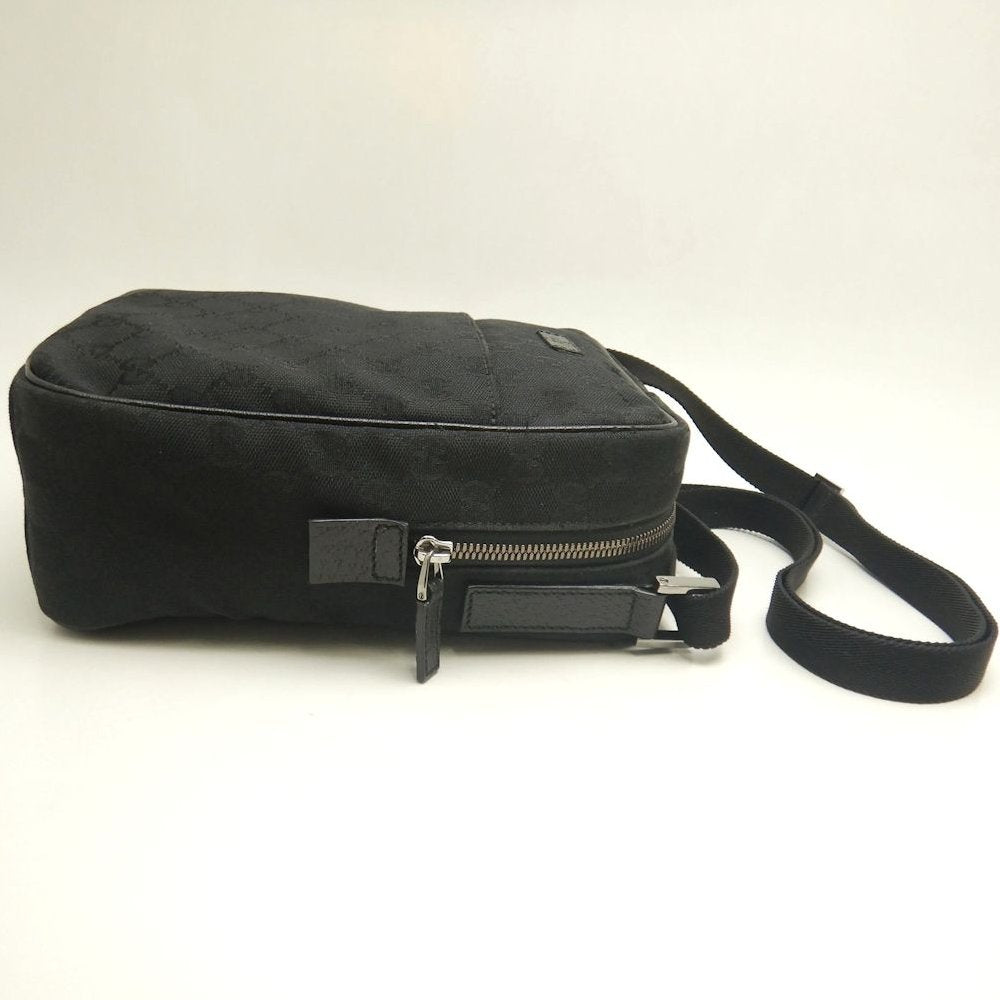 GUCCI グッチ 122759 ショルダーバッグ GGキャンバス ブラック レディース /253869【中古】