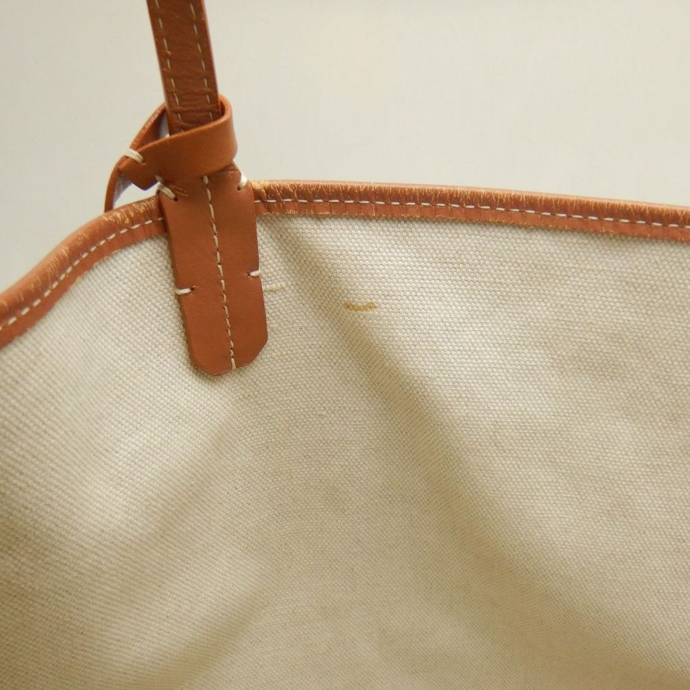 GOYARD ゴヤール サンルイPM STLOUIPMLTY01CL03P トートバッグ ゴヤールディンキャンバス ブラック タン レディース /253873【中古】