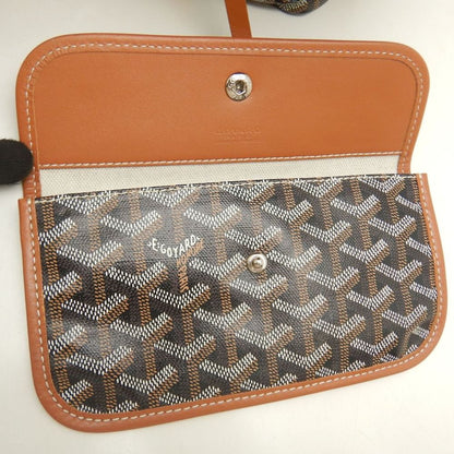 GOYARD ゴヤール サンルイPM STLOUIPMLTY01CL03P トートバッグ ゴヤールディンキャンバス ブラック タン レディース /253873【中古】