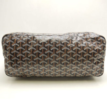 GOYARD ゴヤール サンルイPM STLOUIPMLTY01CL03P トートバッグ ゴヤールディンキャンバス ブラック タン レディース /253873【中古】