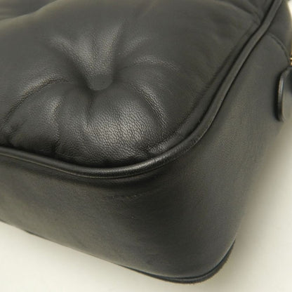 Maison Margiela メゾンマルジェラ グラムスラム チェーンショルダー S56WG0106 ショルダーバッグ ナッパレザー ブラック レディース /253875【中古】
