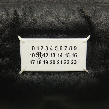 Maison Margiela メゾンマルジェラ グラムスラム チェーンショルダー S56WG0106 ショルダーバッグ ナッパレザー ブラック レディース /253875【中古】