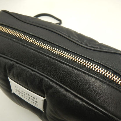 Maison Margiela メゾンマルジェラ グラムスラム チェーンショルダー S56WG0106 ショルダーバッグ ナッパレザー ブラック レディース /253875【中古】