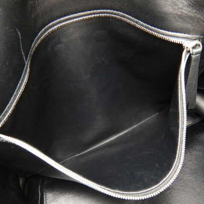 BALENCIAGA バレンシアガ シアリングトート 529127 トートバッグ ムートンxレザー ブラック レディース /253876【中古】