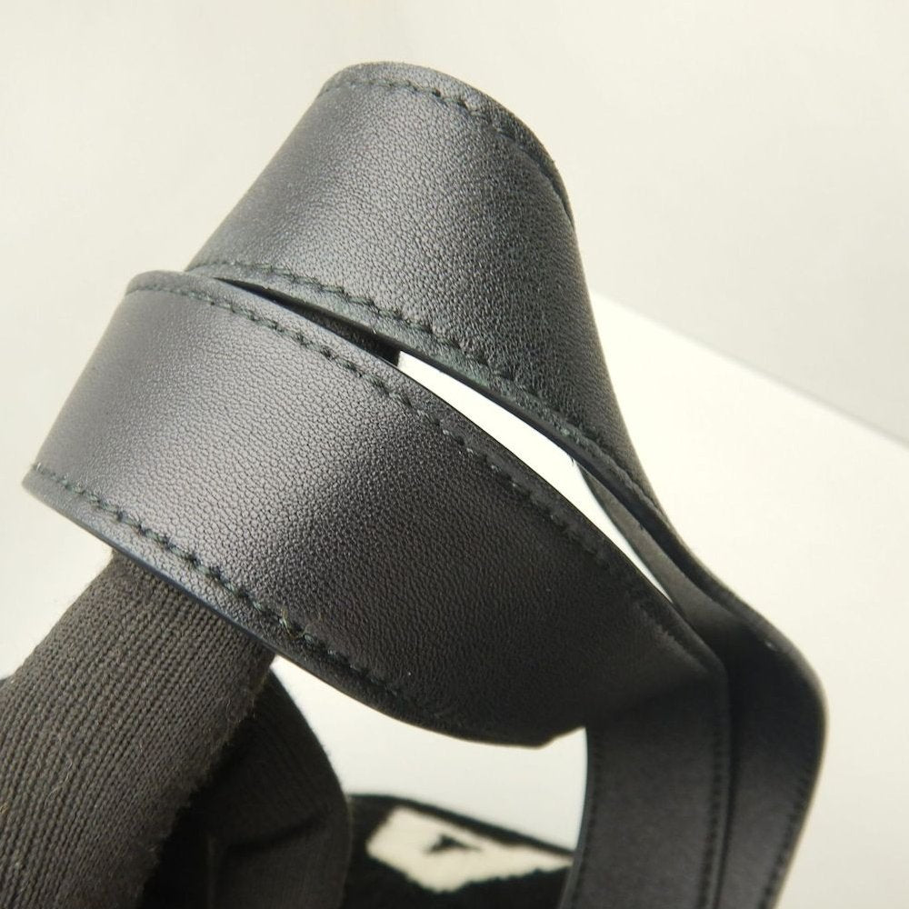 BALENCIAGA バレンシアガ シアリングトート 529127 トートバッグ ムートンxレザー ブラック レディース /253876【中古】