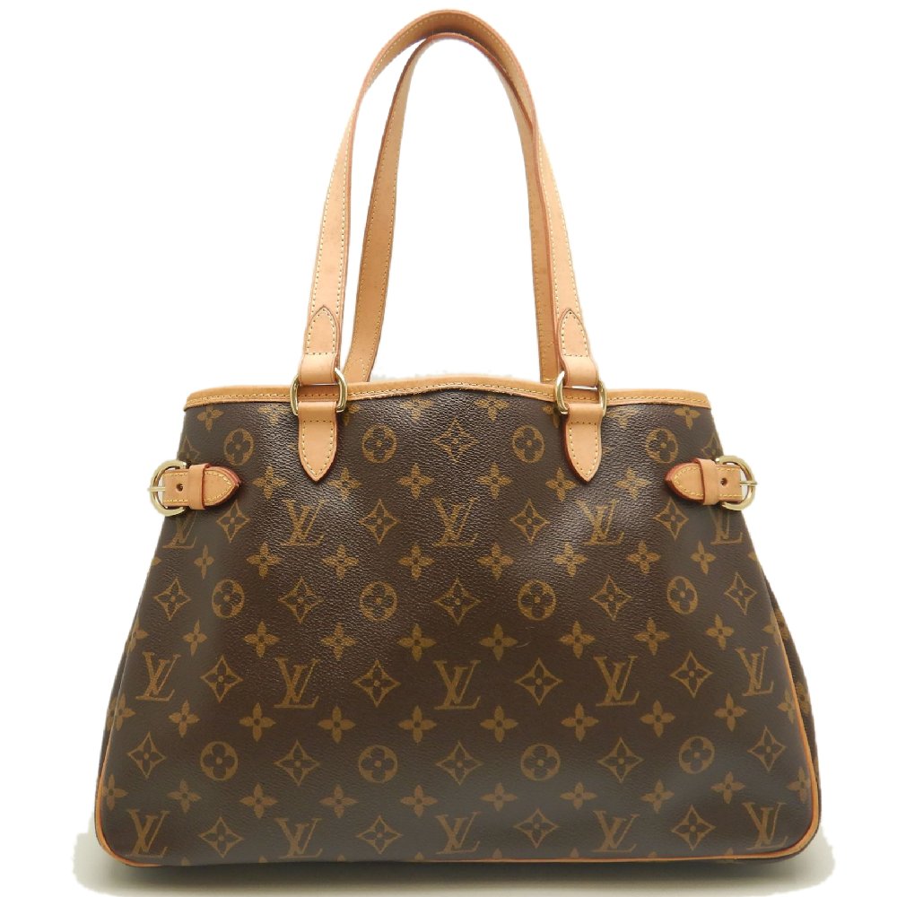 LOUIS VUITTON ルイヴィトン モノグラム バティニョールオリゾンタル M51154 トートバッグ ブラウン レディース /253878【中古】
