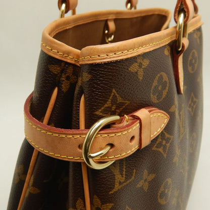 LOUIS VUITTON ルイヴィトン モノグラム バティニョールオリゾンタル M51154 トートバッグ ブラウン レディース /253878【中古】