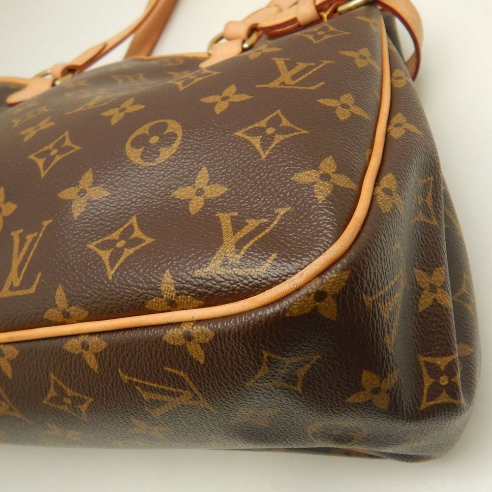 LOUIS VUITTON ルイヴィトン モノグラム バティニョールオリゾンタル M51154 トートバッグ ブラウン レディース /253878【中古】