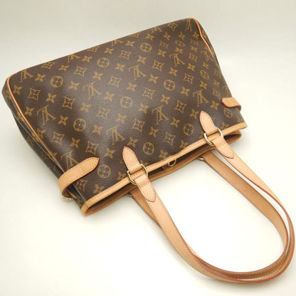 LOUIS VUITTON ルイヴィトン モノグラム バティニョールオリゾンタル M51154 トートバッグ ブラウン レディース /253878【中古】