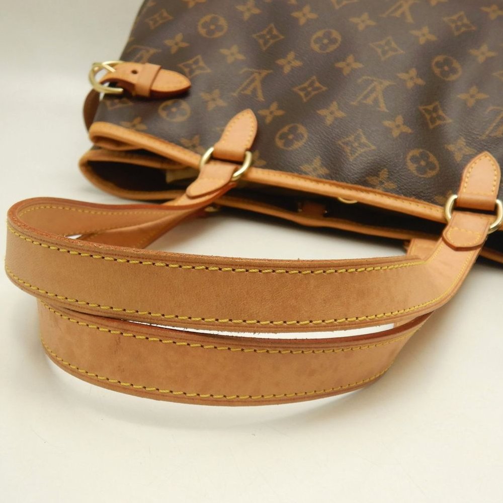 LOUIS VUITTON ルイヴィトン モノグラム バティニョールオリゾンタル M51154 トートバッグ ブラウン レディース /253878【中古】