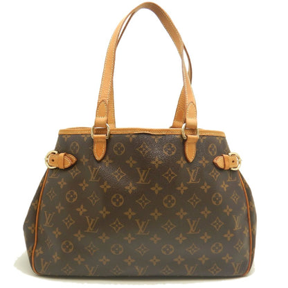 LOUIS VUITTON ルイヴィトン モノグラム バティニョールオリゾンタル M51154 トートバッグ ブラウン レディース /253879【中古】