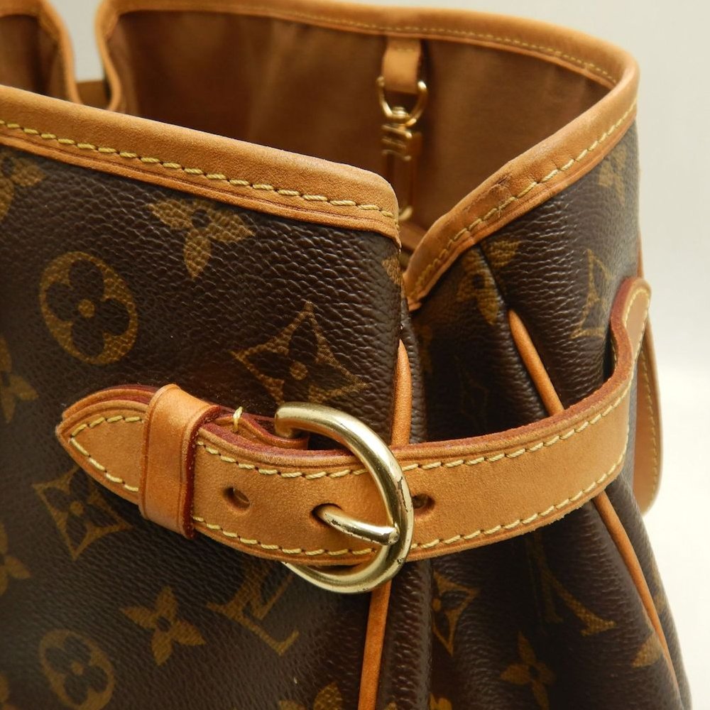 LOUIS VUITTON ルイヴィトン モノグラム バティニョールオリゾンタル M51154 トートバッグ ブラウン レディース /253879【中古】